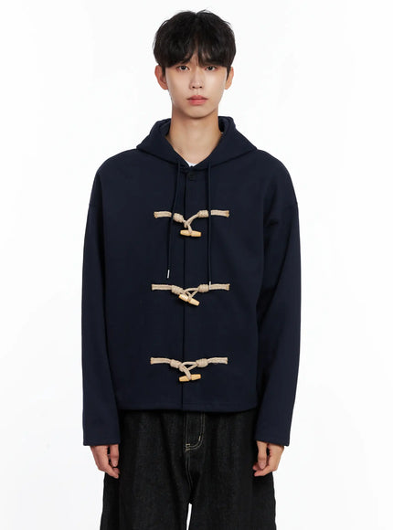 Men's Toggle Hoodie Jacket IS519
