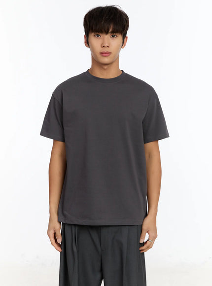 mens-essential-slim-fit-t-shirt-im530 / Dark gray