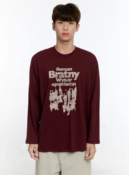 Men's Graphic Long Sleeve Tee IS530