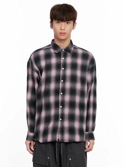 Men's Checkered Shirt IO506