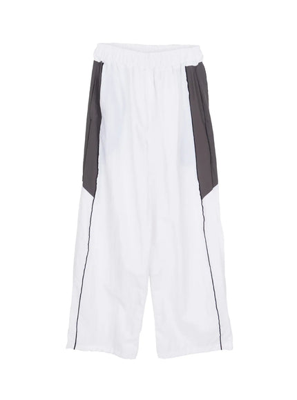 mens-contrast-track-pants-im530 / White