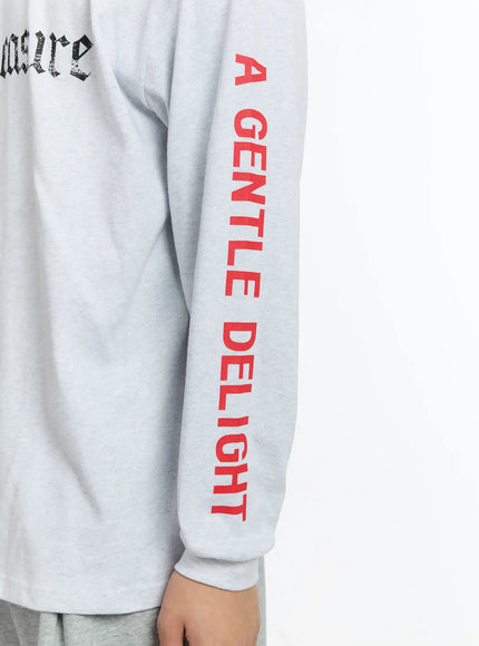 Men's Graphic Long Sleeve Tee IM502