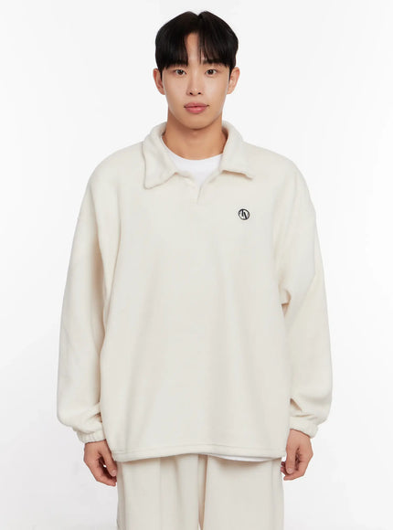 mens-fleece-collar-top-io528