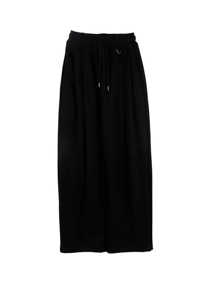 mens-relaxed-fit-sweatpants-if510 / Black