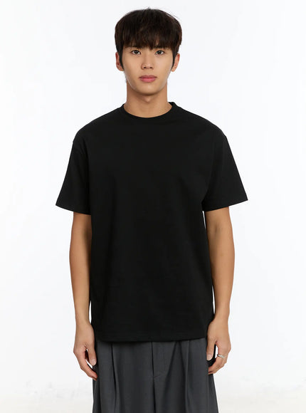 mens-essential-slim-fit-t-shirt-im530 / Black