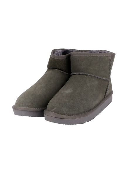 mens-classic-shearling-ankle-boots-in512 / Dark gray
