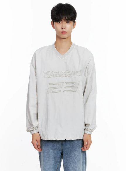 Men's Pigment Windbreaker Pullover IS519