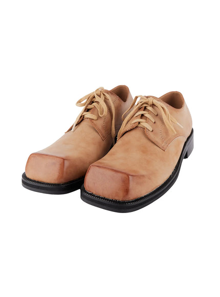 mens-vintage-square-toe-loafers-id502 / Beige