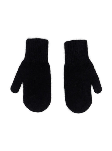 cozy-winter-mittens-in528 / Black