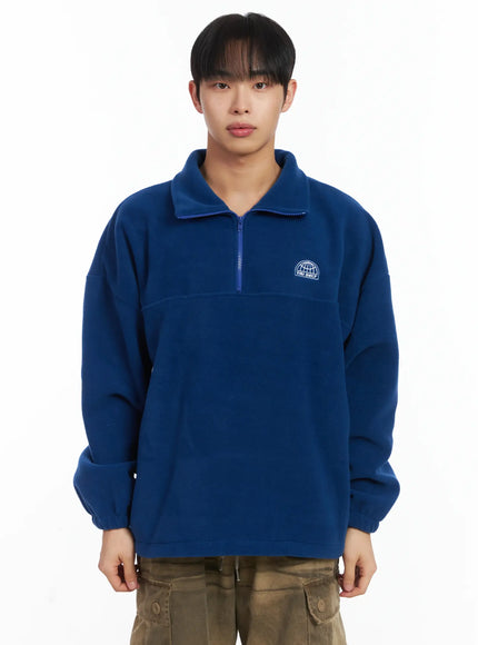 simple-graphic-quarterzip-id515 / Blue