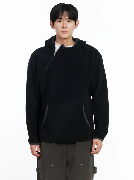 mens-unique-zipper-fleece-hoodie-ij521