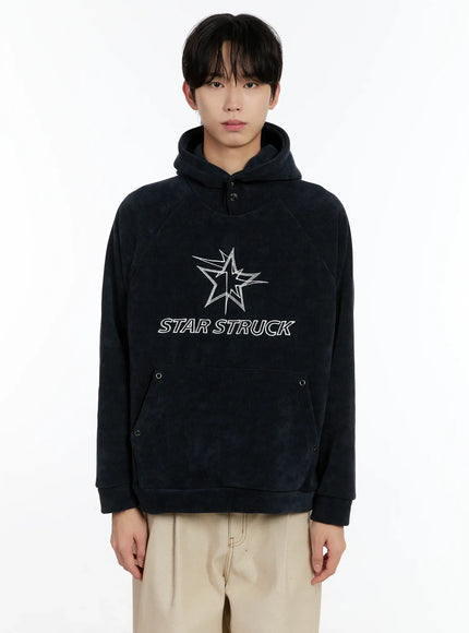 mens-star-struck-corduroy-hoodie-id502 / Dark blue