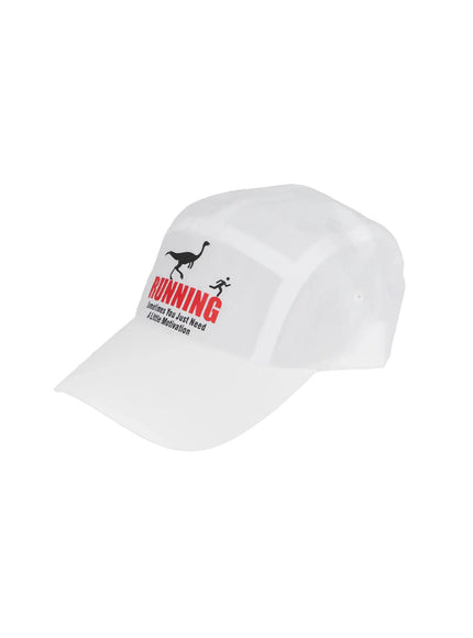 string-running-cap-io517 / White