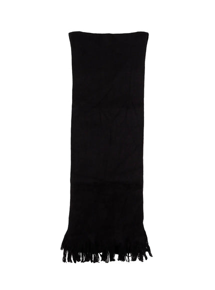 classic-soft-fringe-scarf-in512 / Black