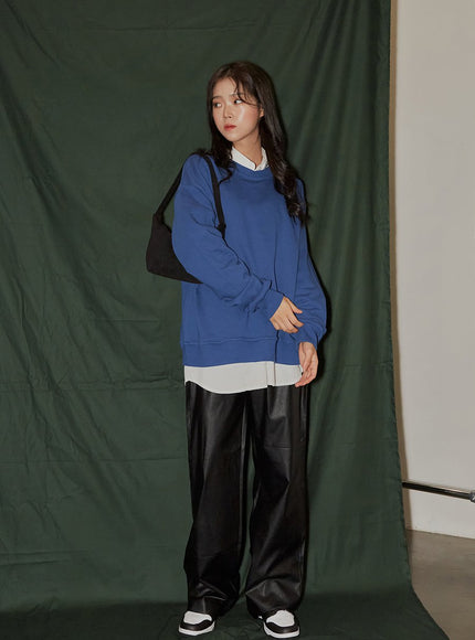 Loose Fit Sweatshirt F6