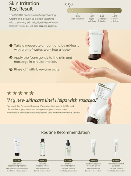 from-green-deep-foaming-cleanser-150ml