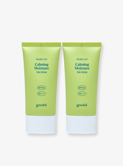 Houttuynia Cordata Calming Moisture Sun Cream SPF 50+ PA++++ Duo Set (50ml*2ea)