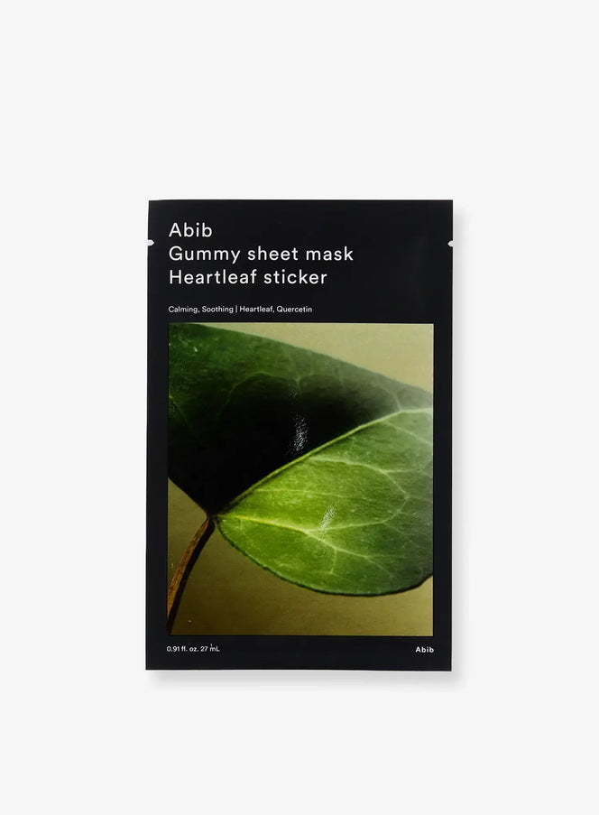 Gummy sheet mask Heartleaf sticker (10ea / 270ml)