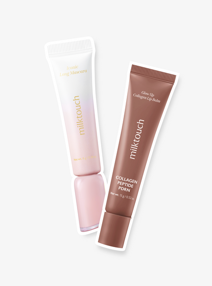 Iconic Long Mascara x Glow Up Collagen Lip Balm Duo Set