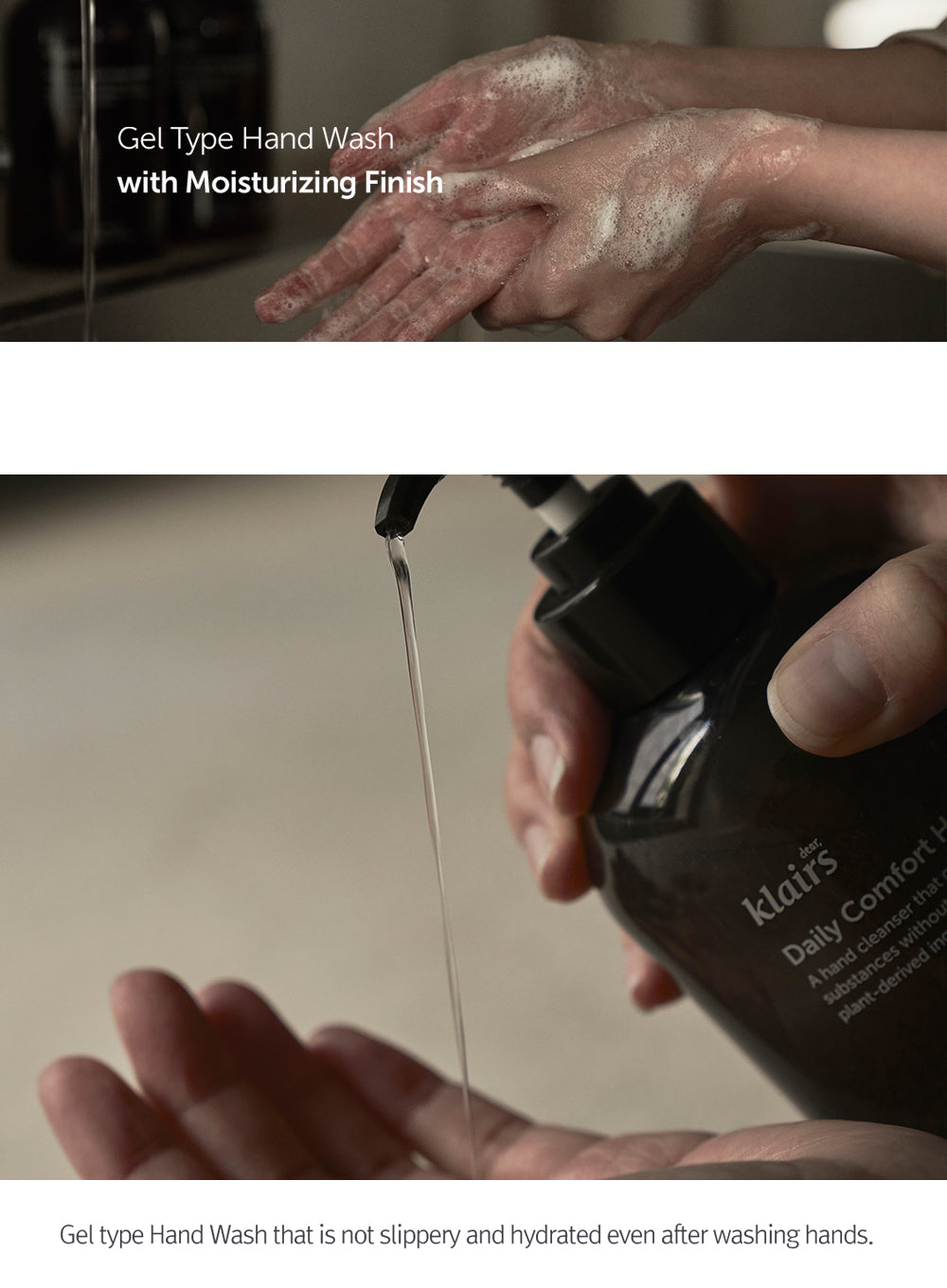 Daily Comfort Hand Wash (370g) Dear, Klairs KBEAUTY LEWKIN