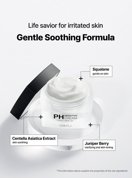 PH Sensitive Cream (Jar) (50ml)