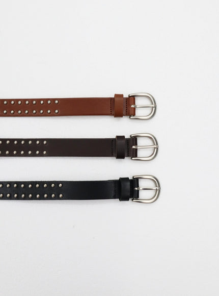 Silver-Toned Hardware Belt CD12