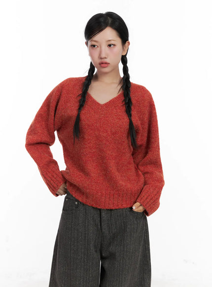 v-neck-long-sleeve-sweater-cn528