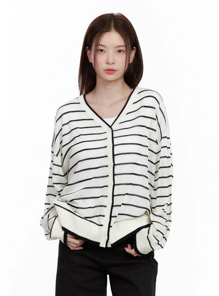 oversized-striped-cardigan