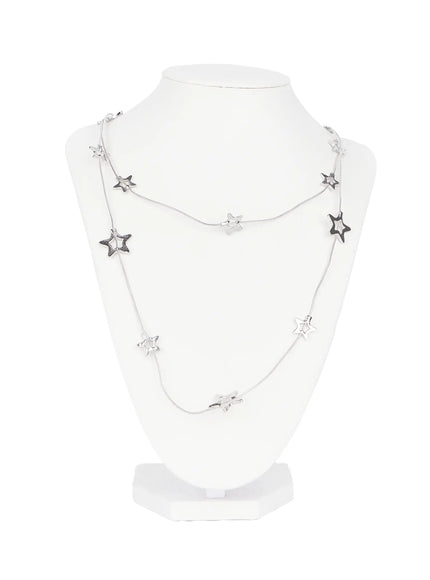 layered-star-charm-necklace-cs503