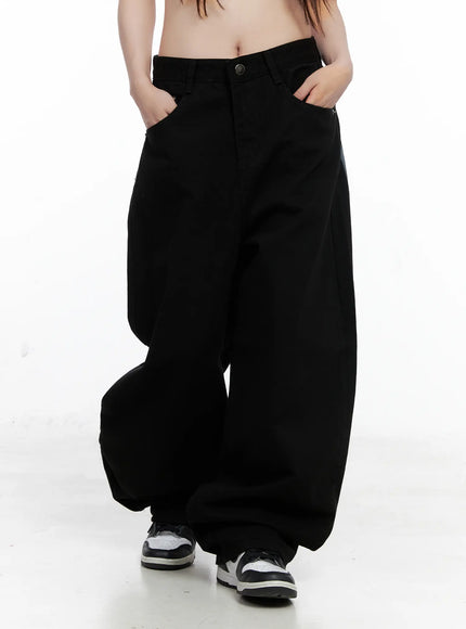 baggy-black-graphic-cotton-pants-co521