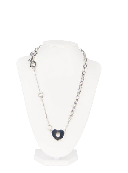 Romantic Metallic Pendant Necklace CD530