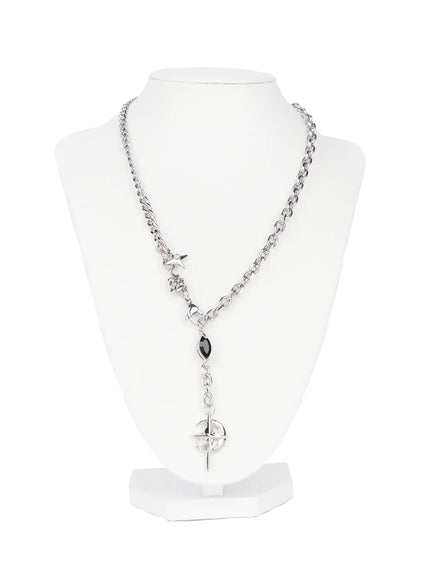 Lunar Charm Chain Necklace CG526