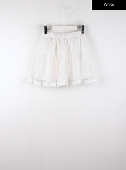 solid-mid-waist-banded-lace-trim-ruffle-mini-skirt-cd328