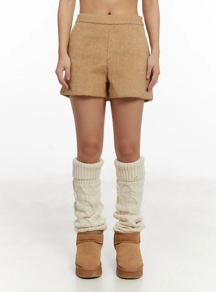 Warm Wool Blend Shorts CD512