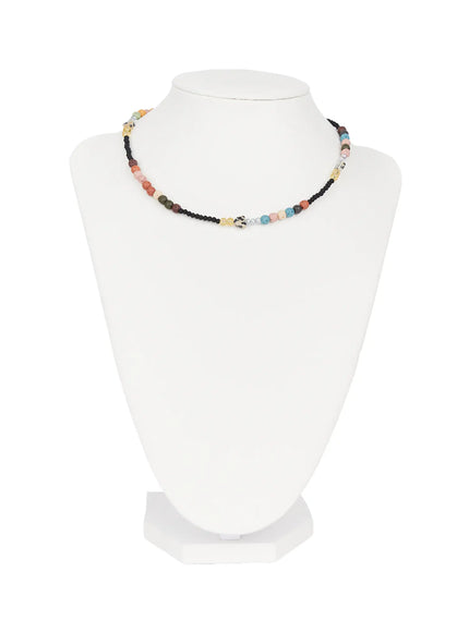 multicolor-beaded-choker-necklace-co513