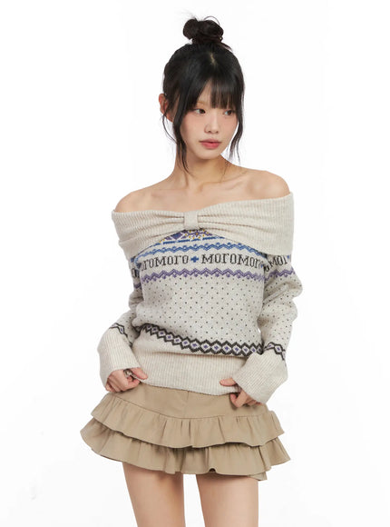nordic-off-shoulder-knit-sweater-cn520