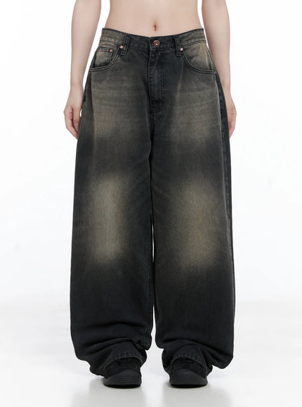 Bobo Relaxed Fit Vintage Washed Jeans CG529