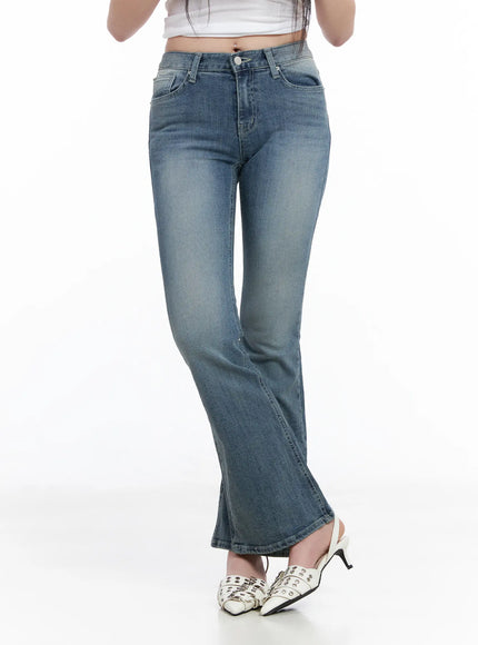 Kallie High-Waist Bootcut Flared Jeans CM513