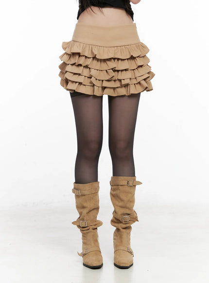 tiered-ruffle-mini-skirt-cn512