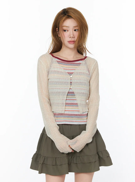 sheer-polka-dot-v-neck-cardigan-cy505