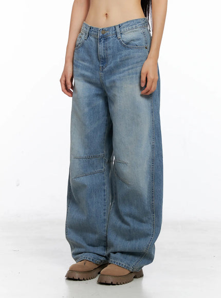 Dakota Relaxed Fit Vintage Wash Jeans CS511