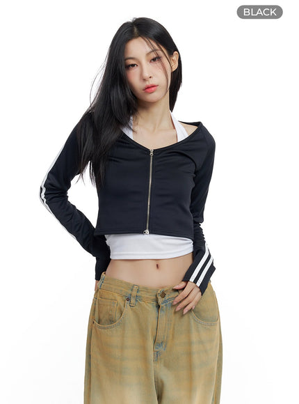 v-neck-zippered-sporty-crop-track-top-co425