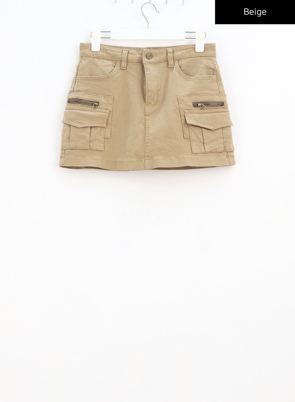 Mid-Rise Cargo Mini Skirt CA313