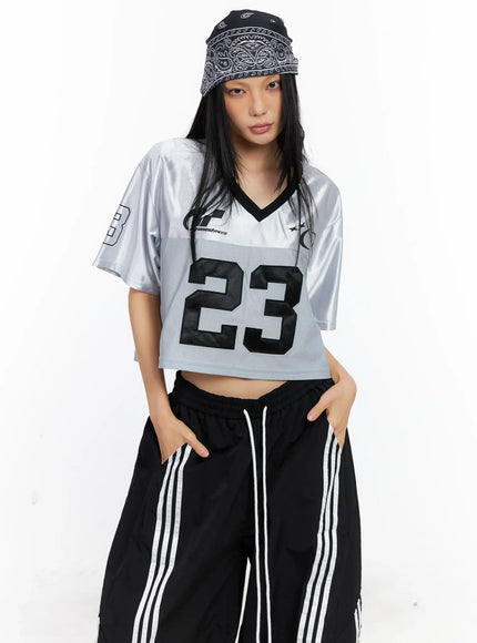 glossy-v-neck-cropped-jersey-cl529