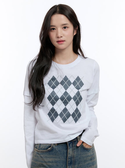 argyle-print-long-sleeve-top-on418