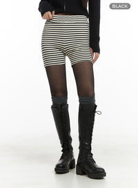 stripe-cotton-shorts-ca409