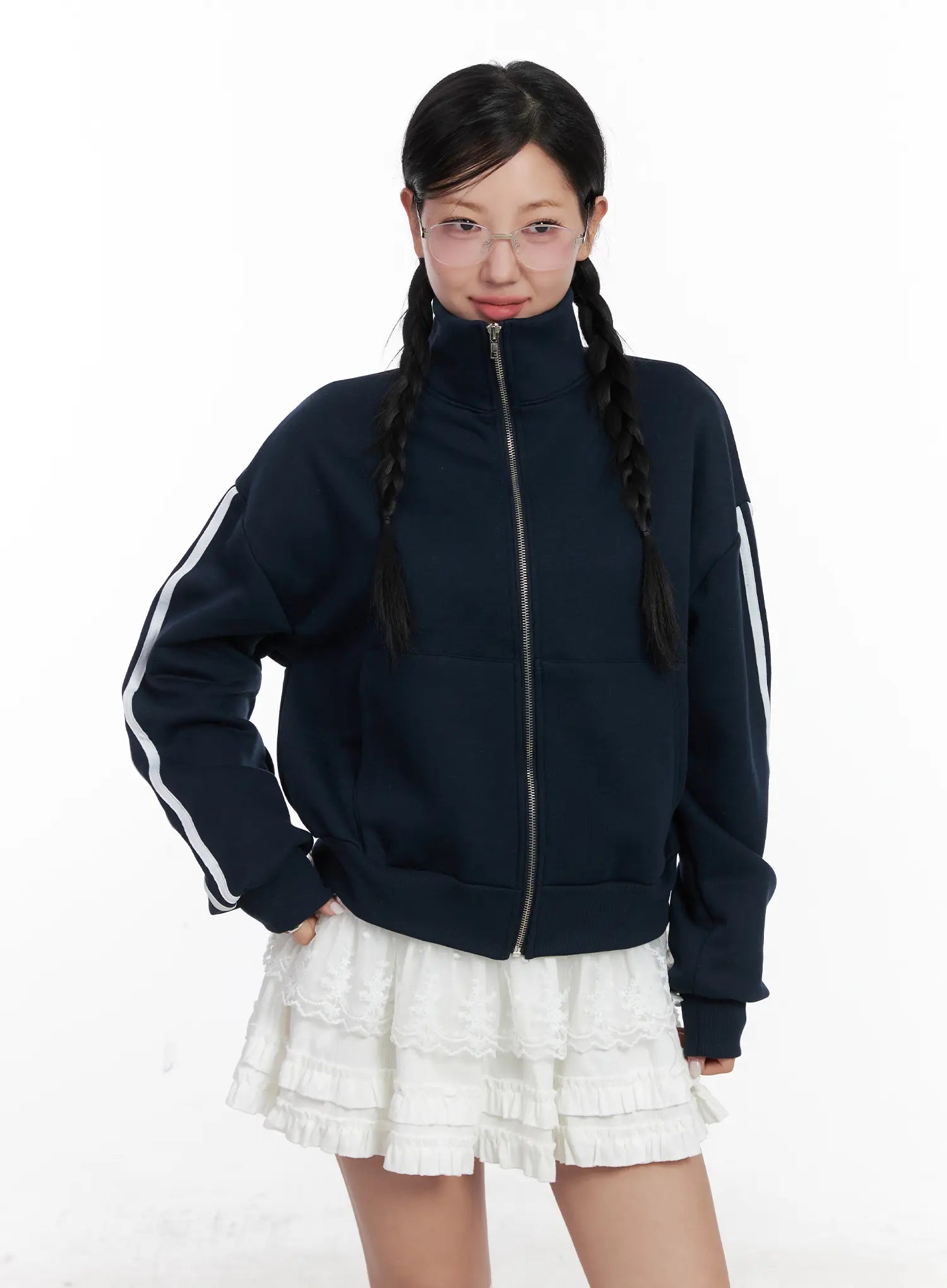 track-style-fleece-jacket-cn528