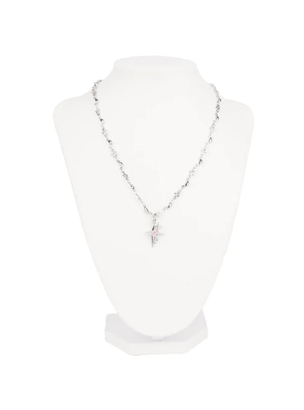 pink-star-pendant-necklace-cj523