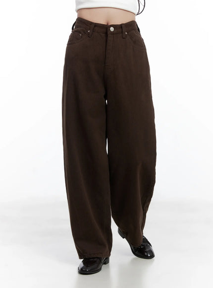 Cozy Fleece Wide-Leg Pants CN526