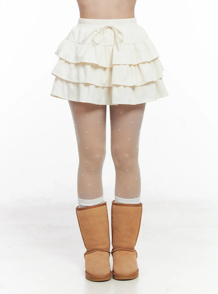 corduroy-ruffle-layered-mini-skirt-cn514